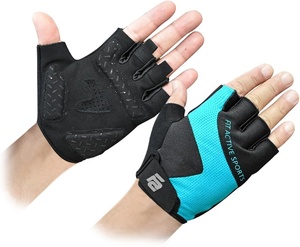 Gants d'entraînement ZERBJ Max Grip pour la musculation, fermeture à enfiler, légers et respirants, pour la salle de sport et le cyclisme, unisexe - Product Image 1