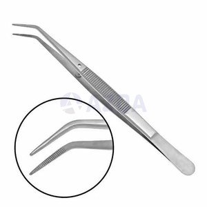 Pinzas Dentales de Acero Inoxidable, Pinzas Quirúrgicas con Punta Serrada, Instrumento Manual Meriam, Hecho en Pakistán - Product Image 4
