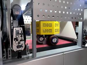 Chinese leverancier RVS plaat ontbraammachine Aluminium vlakke automatische slijp-, polijst- en buffmachine met goede prijs, goedkopere prijs - Product Image 6