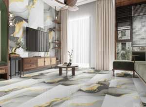 Carreaux de porcelaine effet miroir grand format 800x1600 1200x1800 750x1500mm, conçus pour un éclat luxueux sur de grands espaces intérieurs - Product Image 2