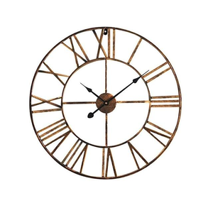 Fabricante y exportador de relojes de pared negros de hierro de último diseño y relojes de pared decorativos clásicos modernos. - Product Image 2