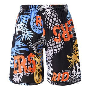 Shorts de basketball personnalisés pour hommes avec logo sur mesure, en mesh respirant, séchage rapide, avec cordon de serrage, pour la gym, l'entraînement et la course à pied - Product Image 2