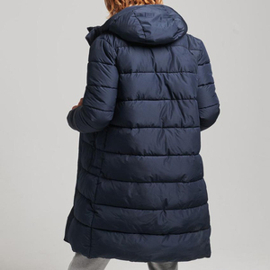 Solid International Men's High Quality Winter Full Length Cozy Outerwear Smart Casual <b>Weatherproof</b> Long Puffer <b>Jacket</b> 70% Cotton - Product Image 2