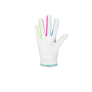 ถุงมือกอล์ฟหนัง PU สีขาว แบบเต็มนิ้ว ระบายอากาศได้ดี สำหรับทั้งชายและหญิง ใช้ได้กับมือขวา ปิดด้วยแถบตีนตุ๊กแก ป้องกันรังสียูวี - Product Image 2