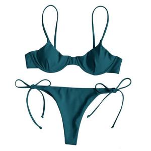 Womens Stylish <b>Bikini</b> <b>Set</b> Two Piece Beach Swimwear Summer Vacation Pool Outfit Comfortable Fashion Look - Product Image 2