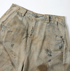 Shorts de Mezclilla Vintage Y2K para Mujer, Cintura Media, Estilo Urbano, Casual, Lavados, 100% Algodón, Secado Rápido, Transpirables, Verano, Venta Directa al Por Mayor - Product Image 3