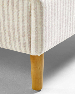 Cama Individual Tapizada de Estilo Moderno con Cabecera Ondulada, Tela de Algodón, Muebles Escandinavos para Dormitorio Infantil, Estructura de Madera Maciza, Diseño Ondulado para Niños - Product Image 6