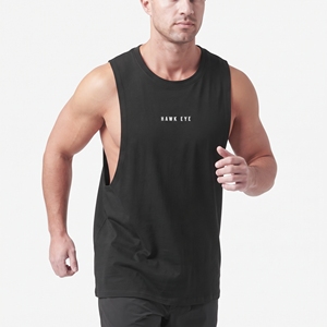 Débardeur de sport athlétique pour homme à emmanchures profondes, sans manches, pour la gym, le fitness, la musculation et l'entraînement - Product Image 4