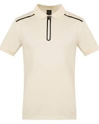 Camiseta Formal de Manga Corta de Color Sólido con Logotipo Bordado, Transpirable y Ecológica para Hombre - Product Image 2