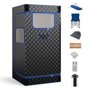Tenda Sauna Portatile Nera, Comoda Coperta Sauna per Uso Domestico - Product Image 3