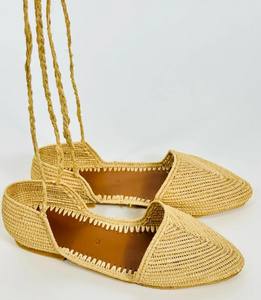 Zapatos de Rafia Marroquíes para Mujer – Sandalias y Pantuflas de Paja Hechas a Mano - Product Image 3