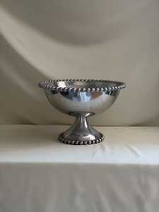 Classic <b>Metal</b> Serving <b>Bowl</b> With Beaded Edge Polished Finish Eco Friendly Fruits <b>Bowl</b> Table Decoration <b>Metal</b> <b>Bowls</b> For Party Use - Product Image 1