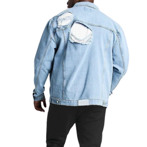 Chaqueta Vaquera para Hombre Talla Grande, Tela al por Mayor, Personalizable, Muestra Gratuita, Mejor Calidad - Product Image 2