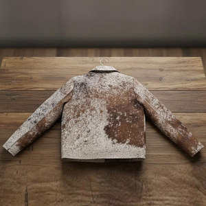 Nueva Chaqueta de Cuero Vacuno para Hombre, con Revestimiento de Primera Calidad, Diseño Personalizado, Resistente al Viento, Transpirable, Material 100% de Calidad - Product Image 2