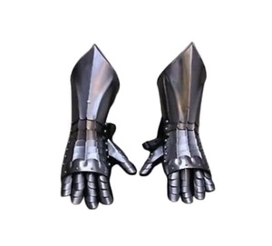 Guantes de Metal Medievales de Fabricante OEM con Diseño de Dedos Flexibles para Disfraz de Caballero, Armadura, Recreación Histórica - Product Image 1