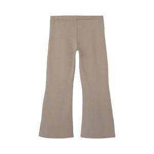 Pantalons tendance pour filles, coupe bootcut, taille élastique, viscose tricotée, uniforme scolaire pour enfants, pantalon confortable, décontracté, à porter le week-end - Product Image 2