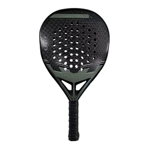 Raquette de padel portable en carbone 3K 12K 18K avec surface diamantée, personnalisable et logo sur mesure, vente en gros OEM - Product Image 1