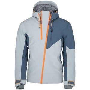 Veste de ski et snowboard pour homme, coupe ample, coupe-vent, en polyester durable, avec fermeture éclair intégrale, modèle vintage populaire 2022, coque rigide, chaude, pour l'extérieur - Product Image 1