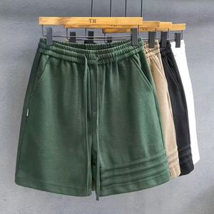 Pantalones Cortos Deportivos de Algodón con Cordón para Hombre, Cintura Elástica, Casuales, para Entrenamiento Atlético, Verano - Product Image 4