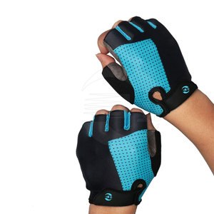 Gants de cyclisme sportifs mi-doigts respirants, design professionnel, unisexe, logo personnalisé, vente en gros, pour la pratique du vélo - Product Image 4