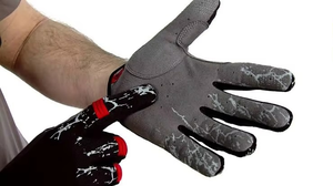 Guantes de ciclismo con dedos completos, malla transpirable con acolchado de gel para montar en bicicleta, deportes al aire libre, opciones multicolores disponibles - Product Image 2