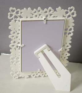 Wall & Table Photo <b>Frame</b> Dark Brown Single Unit <b>with</b> Mat Back Stand Elegant Display <b>Frame</b> for Home Office - Product Image 5