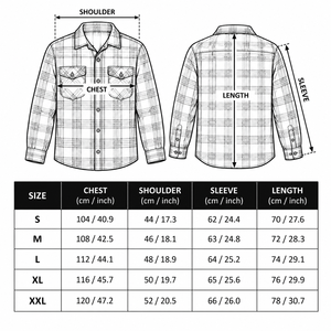 เสื้อเชิ้ตผู้ชายลายสก็อตสีเหลืองสั่งทำขายส่ง ผ้าฝ้าย 100% ปกคอพับ แขนยาว ผ้าแฟลนเนล สำหรับฤดูหนาว - Product Image 6