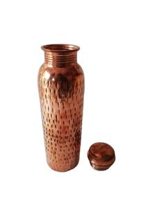 Bouteille en cuivre naturel serti Design moderne verres en plastique mat fini ustensiles de cuisine eau potable directe accessible pour - Product Image 4