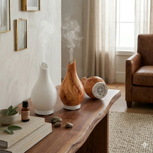 Stylish Elegant Colorful Glass <b>Essential</b> <b>Oil</b> Aroma <b>Diffuser</b> & Humidifier - Product Image 2