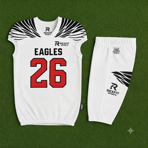 Vêtements de sport de football, maillot d'équipe personnalisé de qualité supérieure, kit de football américain moderne, fabrication directe en usine, football américain personnalisé - Product Image 5