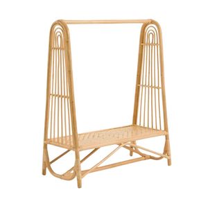 Estante de Almacenamiento de Ropa de Mimbre Resistente para Niños, Muebles Infantiles, Estante de Almacenamiento de Ropa Tejida para Habitación Infantil, Venta al por Mayor - Product Image 1