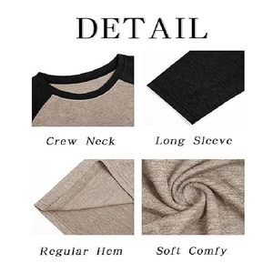 T-shirts pour hommes de haute qualité, luxueux, élégants, à col rond, décontractés, à manches longues, fabriqués au Bangladesh. - Product Image 5