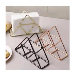 Porte-mouchoirs et porte-serviettes en métal au design moderne et épuré pour café, hôtel, restaurant, table de maison - Product Image 2