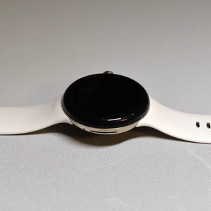 Guogle Pixxel Watch 41mm Round Digital Smartwatch Moon Phase GPS 50 Bar Water Resistance <b>Rubber</b> Band for Enabled Unisex - Product Image 2