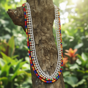 Moppu Style Casual Chain with American Diamond Studded - Product Image 3