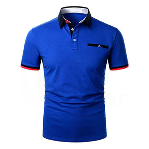 Camiseta de Golf UNI GEAR 2025-26 para Hombre, de Secado Rápido, Sólida, Transpirable, de Tela de Poliéster Tejida, Manga Corta, Personalizable, Informal - Product Image 1