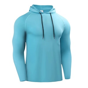 Chaqueta Deportiva MAYYOUNG Personalizada para Hombre, de Invierno, Corte Ajustado, Manga Larga, Transpirable, de Secado Rápido, con Cuello Alto y Capucha - Product Image 3