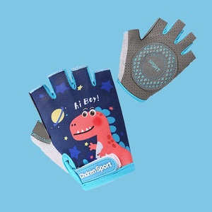 Gants de vélo unisexes en polyester rembourrés de gel, respirants, antidérapants, pour la course sur route, demi-doigts, été - Product Image 6