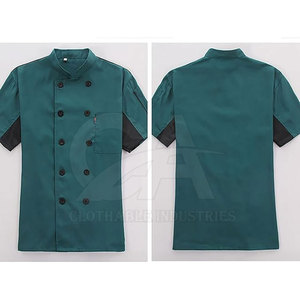 Chaqueta de Chef Profesional para Cocina, Uniforme Unisex Personalizado de Manga Corta para Servicios de Catering, a la Moda - Product Image 6