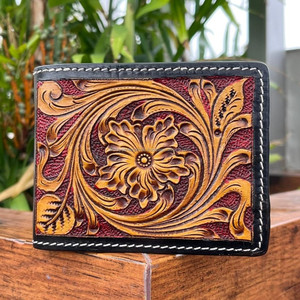 Nouvelle usine portefeuille en cuir usiné Portable Mini carte porte-monnaie en cuir véritable Style d'affaires de luxe mince pour l'utilisation de voyage - Product Image 4