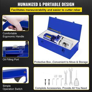 Coupe-ferraille hydraulique électrique portable 1350W, temps de coupe de 4,5 secondes pour 7/8 pouces # Machine à couper les barres d'armature de 7 à 22 mm - Product Image 6
