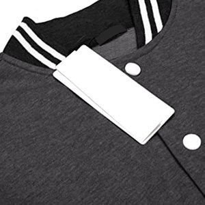 Wholesale Men's Varsity Jacket Premium Quality Stand Collar Front Logo <b>Top</b> Selling Street Wear in Low MOQ - Product Image 3