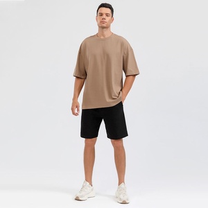 <b>Mens</b> <b>Shorts</b> Sets 100% Cotton 2 Piece Outfit For <b>Mens</b> <b>Short</b> Set T Shirt & <b>Short</b> <b>Tracksuit</b> <b>Men</b> Summer Sets - Product Image 2