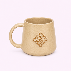 Modern Nordic Minimalist Ceramic Stoneware Cloud Motif <b>Mug</b> with Handle-Gift <b>Box</b> for Coffee & Tea - Product Image 1