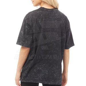 Nueva Camiseta para Mujer con Lavado Ácido, Hecha en Pakistán, de Primera Calidad, Cómoda y de Corte Holgado - Product Image 2