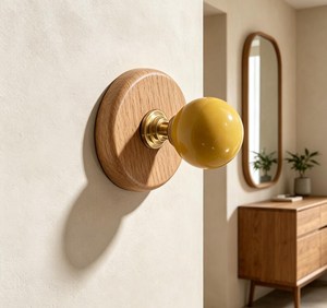 Wooden Wall <b>Mirror</b> Round Decorative Vanity <b>Mirror</b> <b>Gold</b> <b>Frame</b> Home Decor Bedroom Living Room - Product Image 2