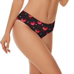 Culotte string sexy OEM de haute qualité pour femme, imprimé léopard uni, taille basse, style tanga, sous-vêtement sans couture avec demi-slip - Product Image 6