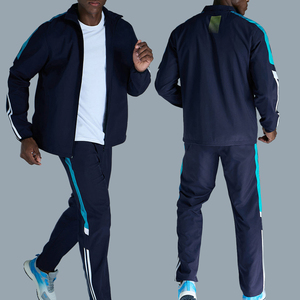 ชุดวอร์มไนลอนน้ำหนักเบาสำหรับผู้ชาย ออกแบบเองได้ ชุดกีฬาลำลอง ชุดวิ่งออกกำลังกายกลางแจ้งสำหรับผู้ชาย - Product Image 1