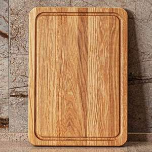 Planche à découper de luxe de qualité supérieure en noyer noir à grain fin, flexible et grande, avec réservoir à jus, et planche à découper en bambou de grande taille - Product Image 3