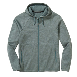 <b>Men's</b> Casual Slim Fit Breathable Thick Cotton/Bamboo Fiber Knitted Hooded <b>Long</b> Sleeved Poncho for Autumn - Product Image 6